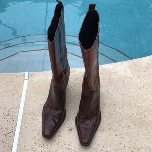 Leather Brown/Chestnut boots